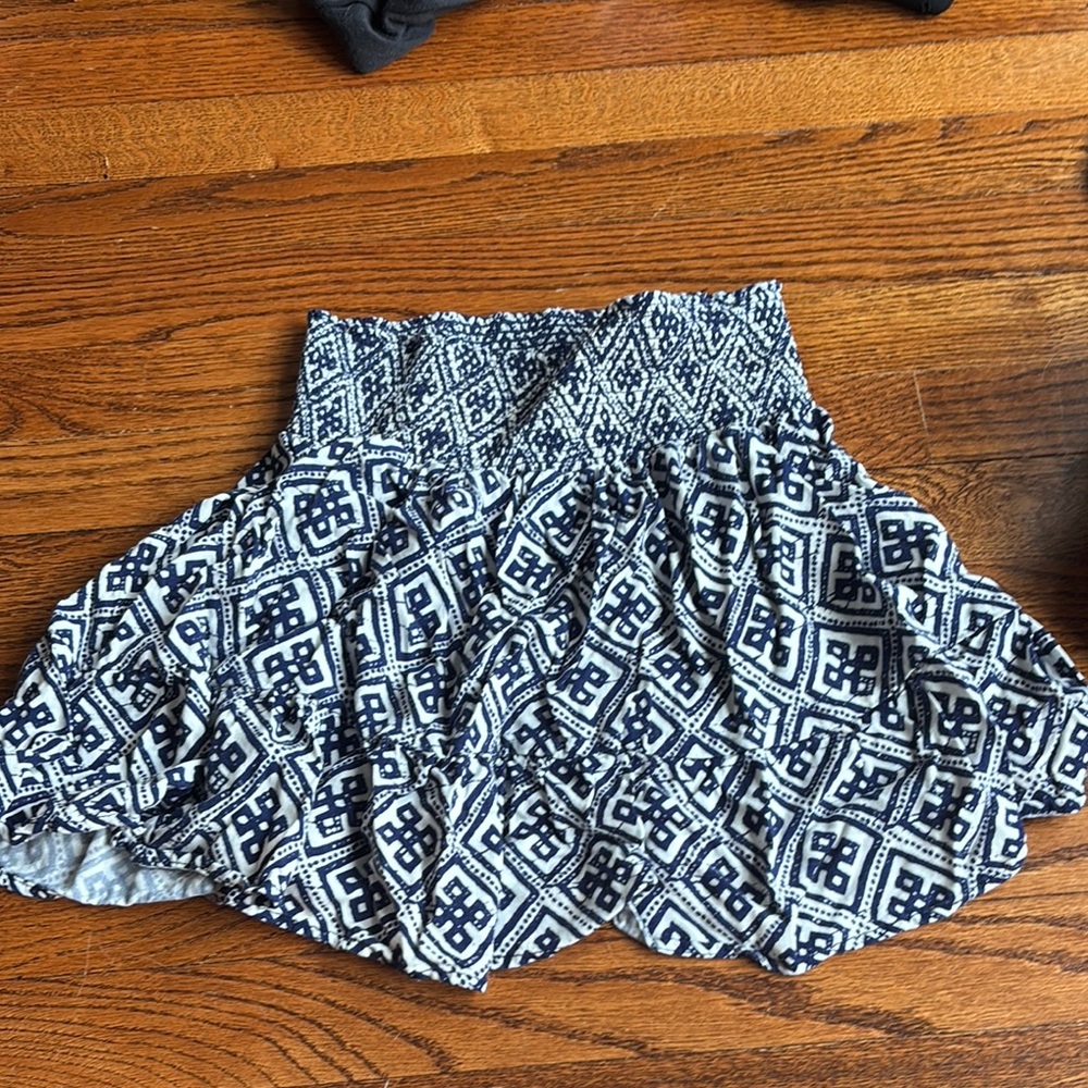 Jack by BB Dakota Black and White Bubble Mini Skirt